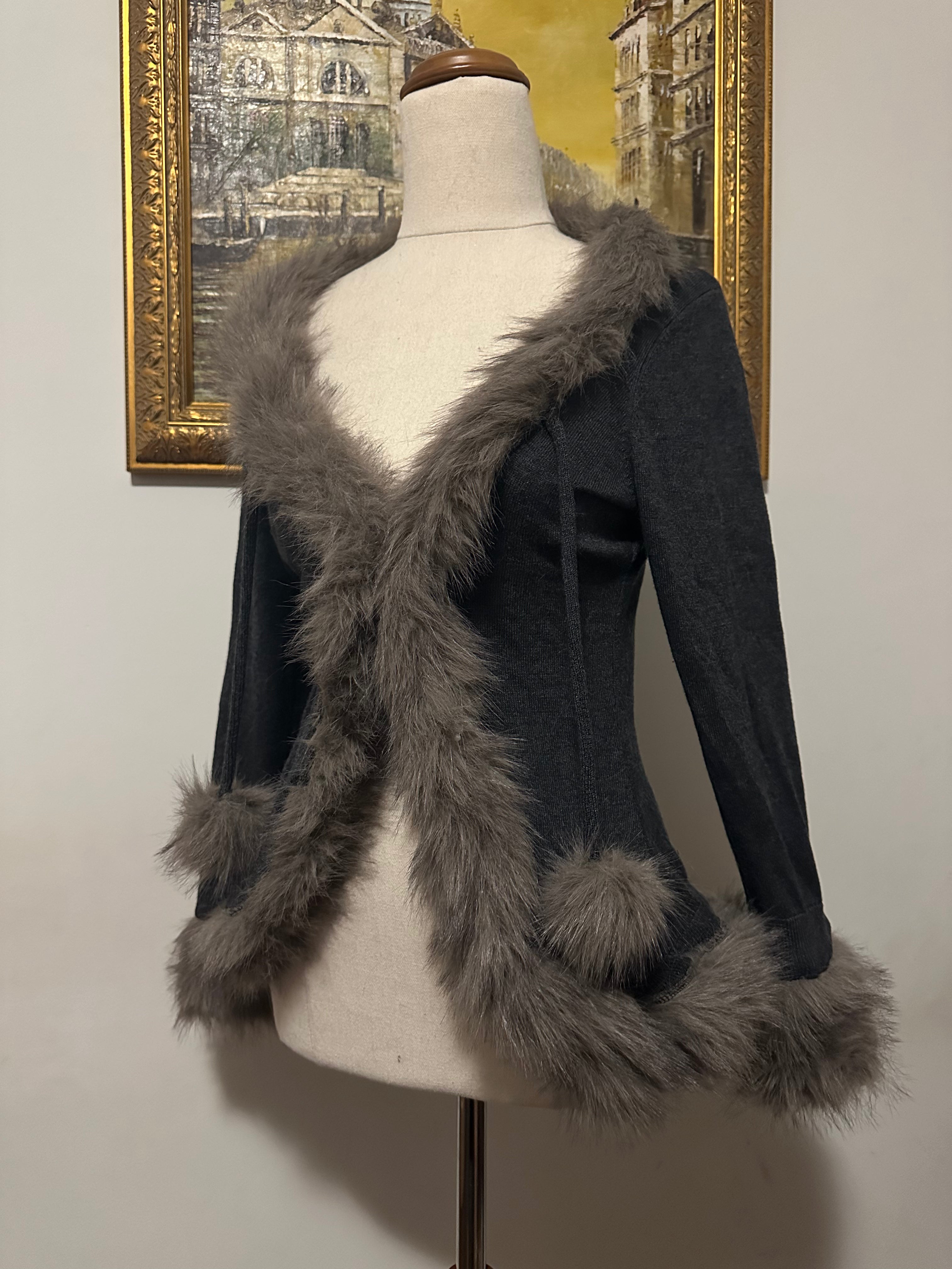 Classic Grey Cardigan