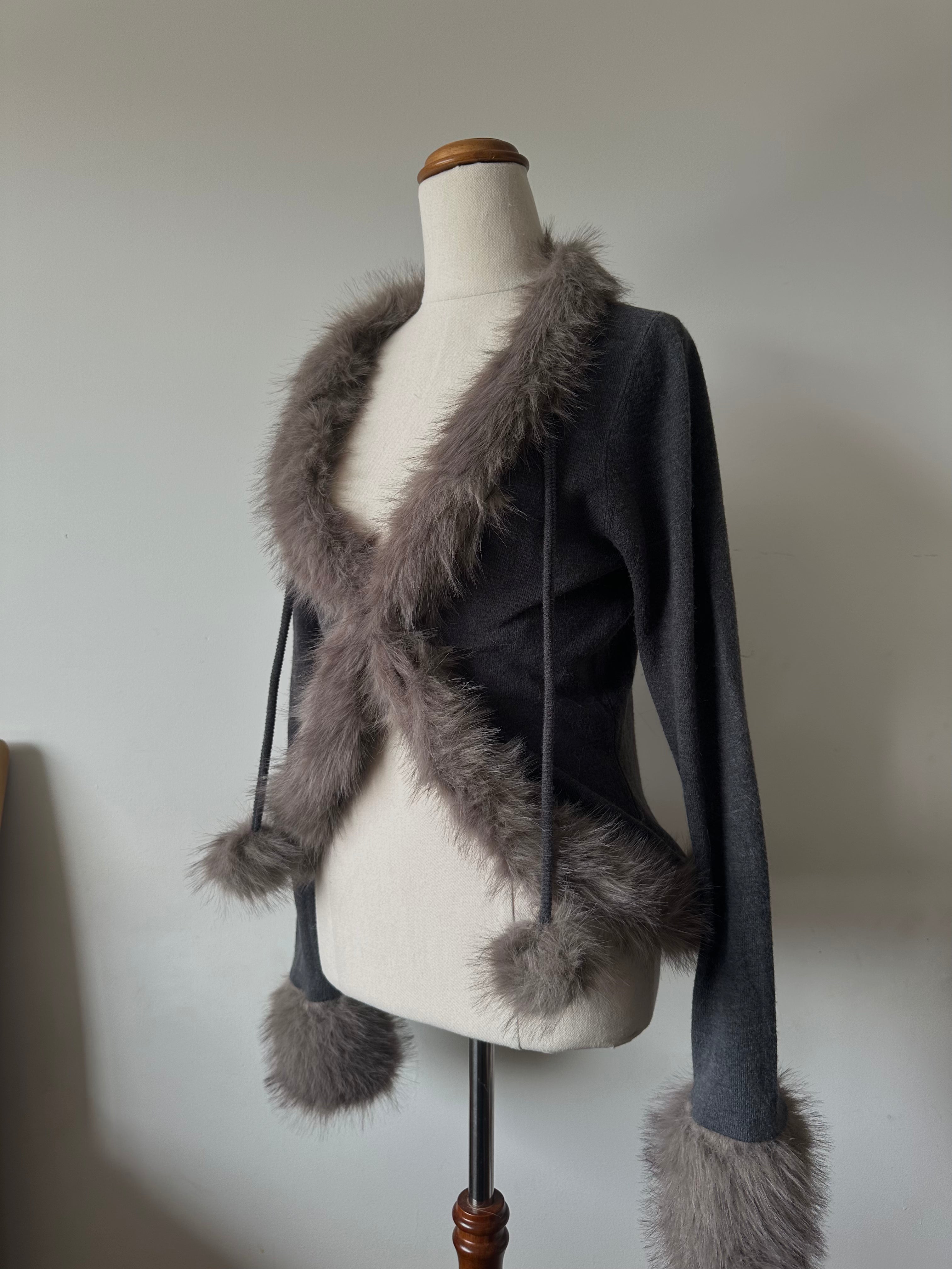 Grey Cardigan