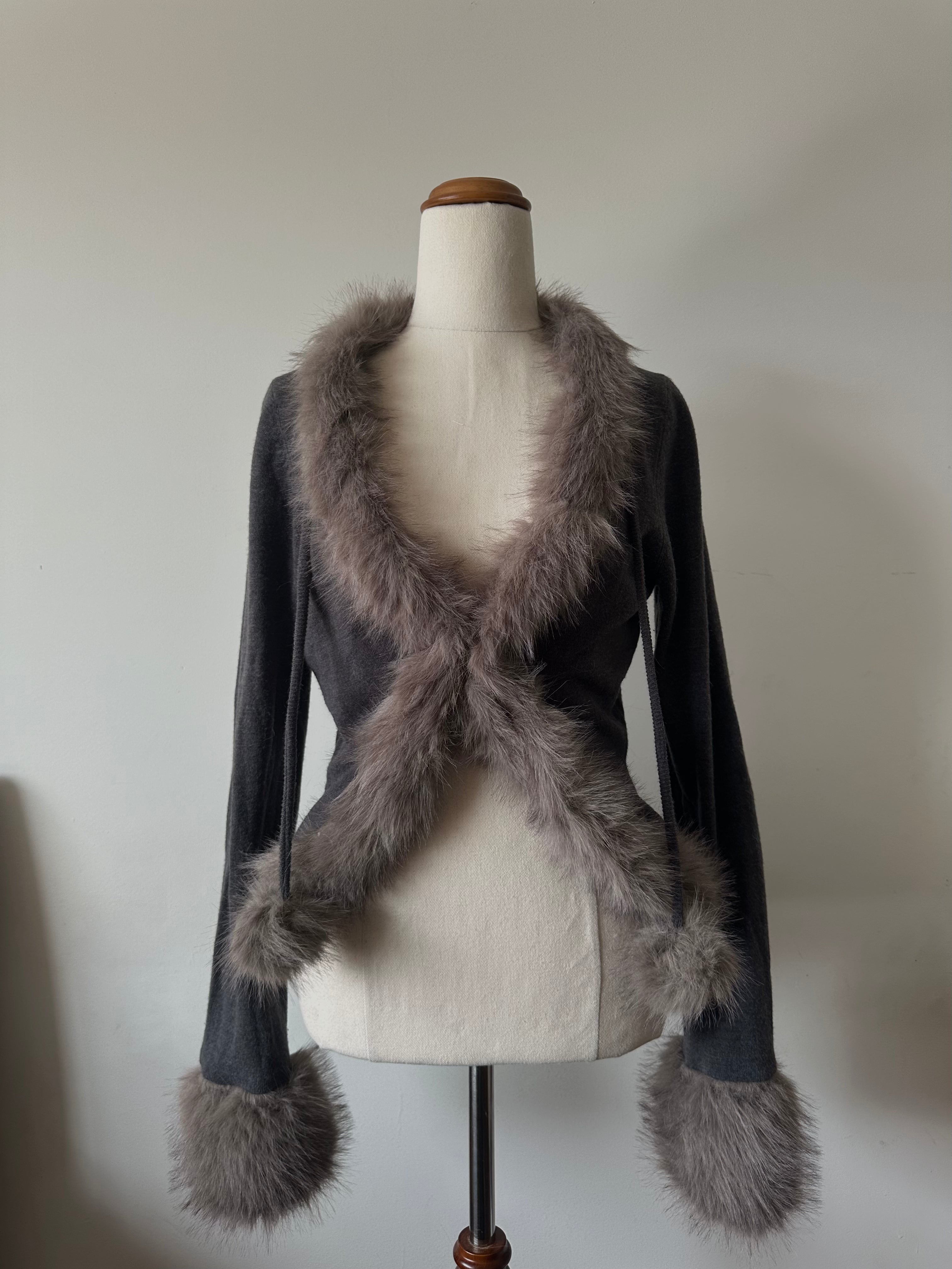 Grey Cardigan