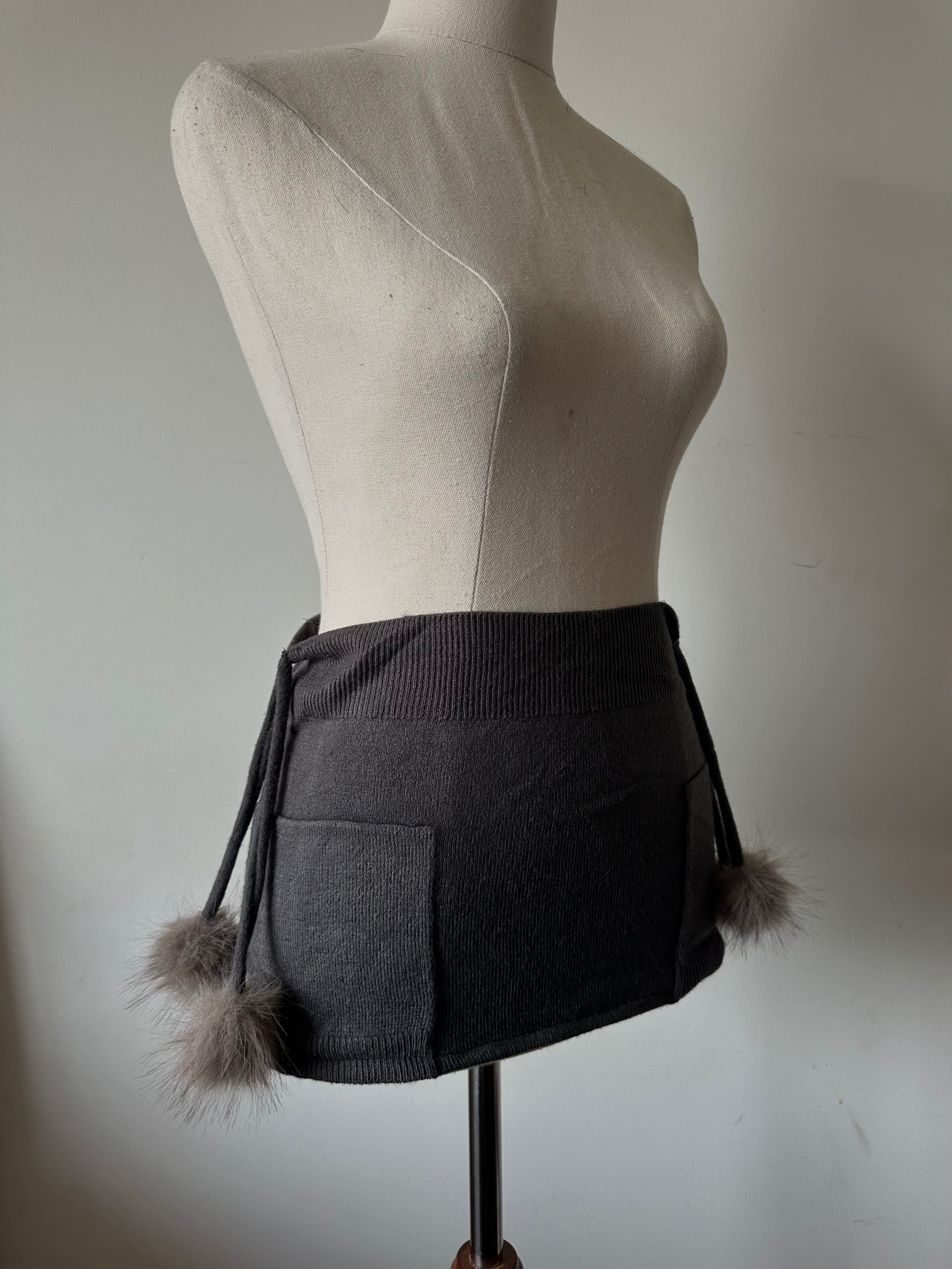 Grey Cardigan Two-Piece