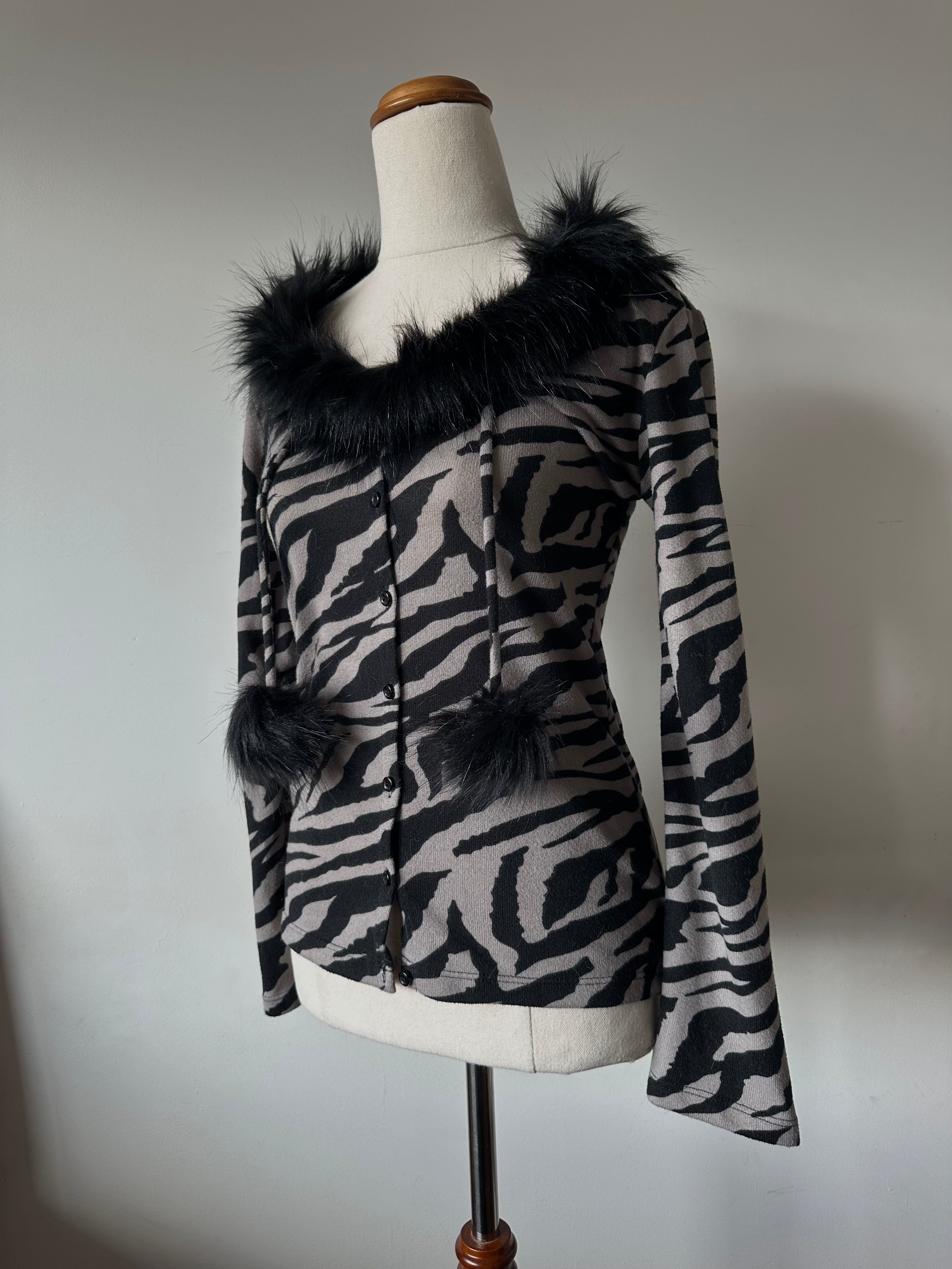 Tiger Button Up