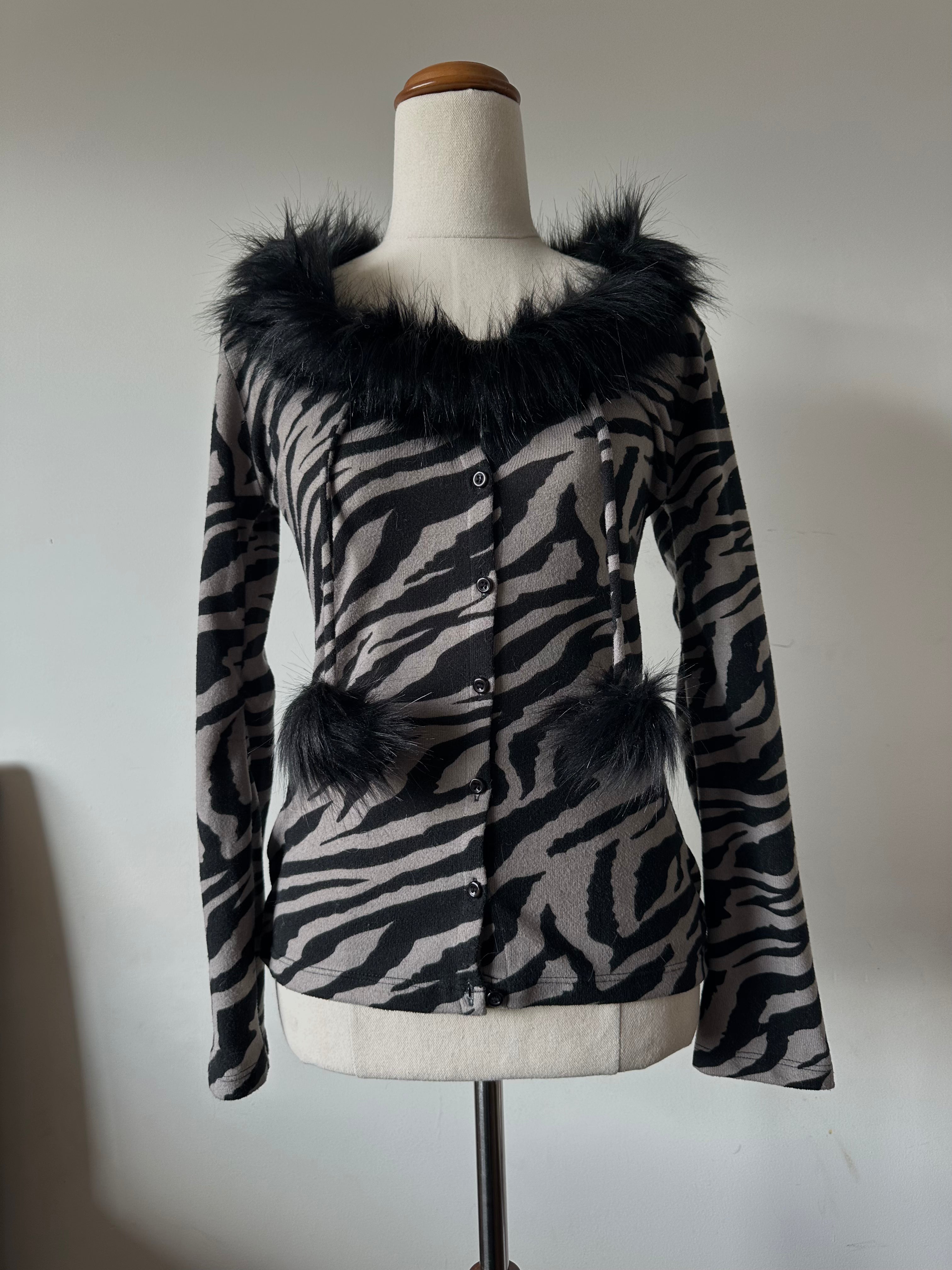 Tiger Button Up