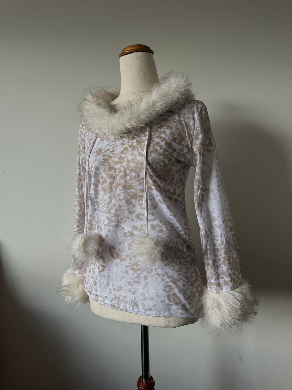 Light Leopard Top