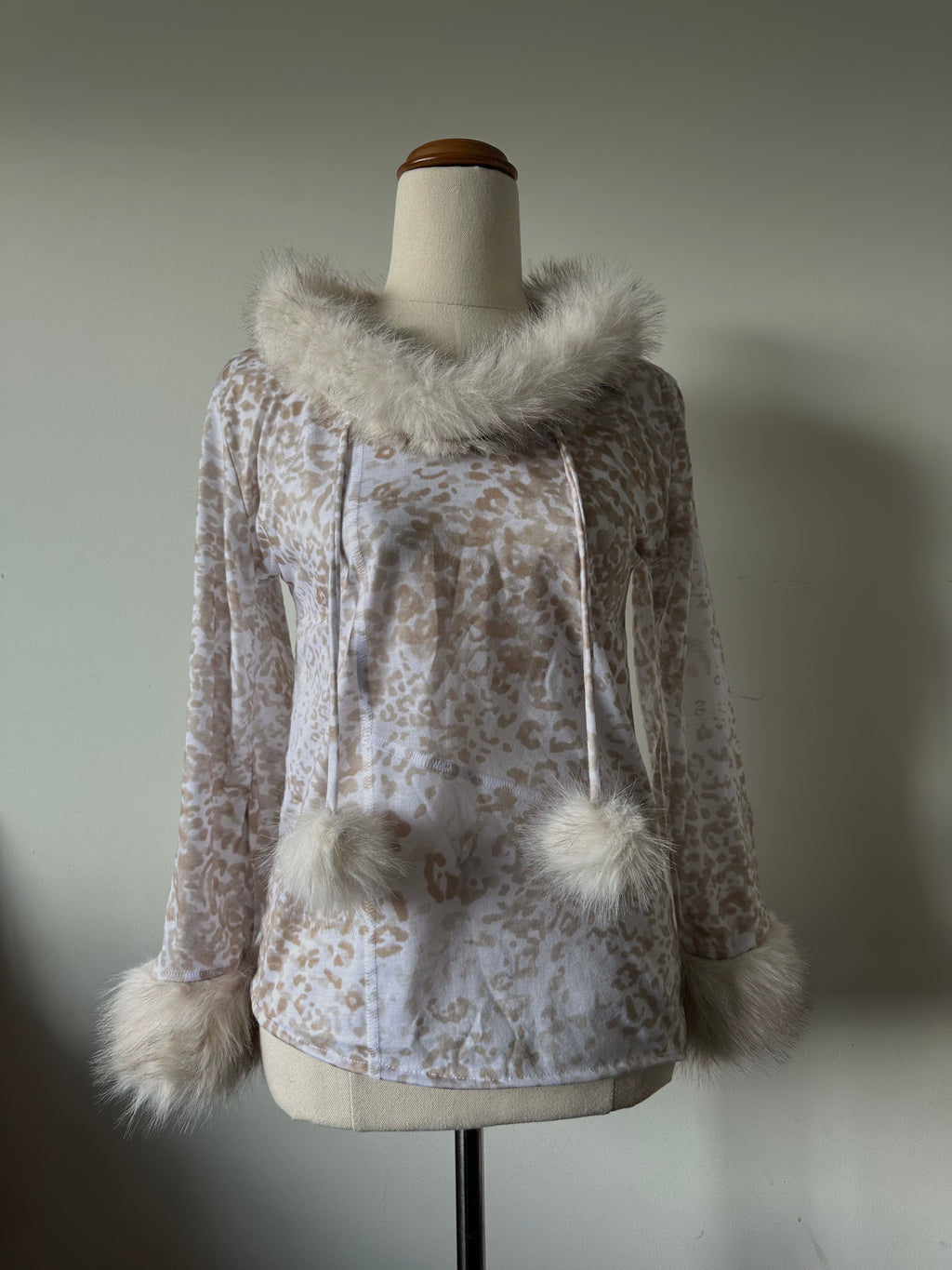 Light Leopard Top